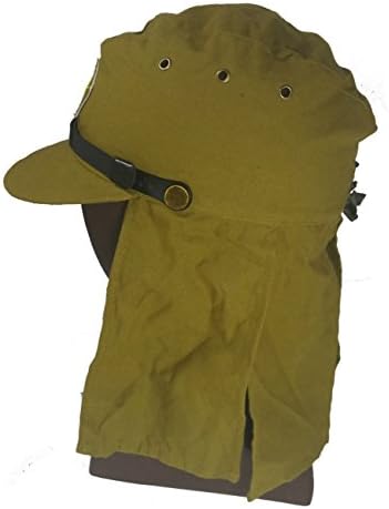 Repro WWII WW2 Japanese Solider Hat and Flap Neck Cover Cap 59 CM Dark Grey