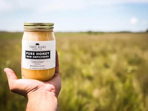 Three Bears Honey Co. Pure Honey - 22 oz