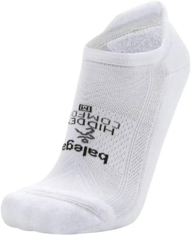 Balega Hidden Comfort Socks White Size Large