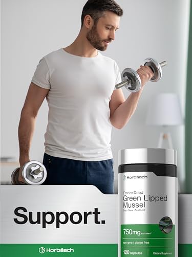 Horbäach Green Lipped Mussel |120 Capsules | from New Zealand
