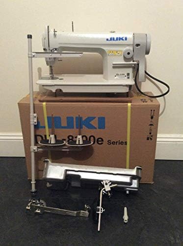 Juki DDL-8100e ECONOMIC Lockstitch Industrial Sewing Machine, White, Single Needle, Up to 4500 Stitches per Minute, Assembly Required