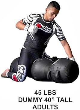 MACS Filled Ground and Pound Grappling Dummy for MMA Submission Fitness Punching Kickboxing Tackling BJJ Training Boxing Wrestling Practice for Kids