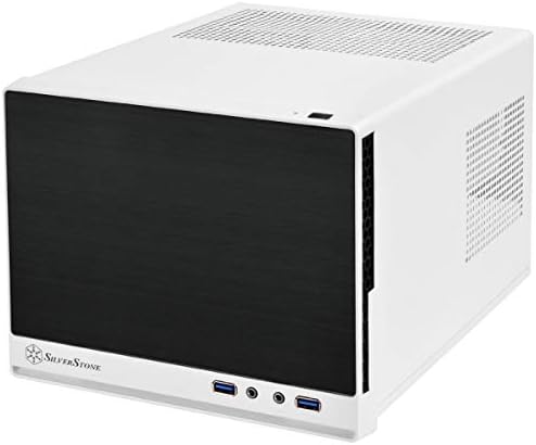 Silverstone Computer Case with Mesh Front Panel,Black (SG13B)