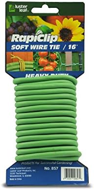 Luster Leaf Rapiclip Heavy Duty Soft Wire Tie 857, Green