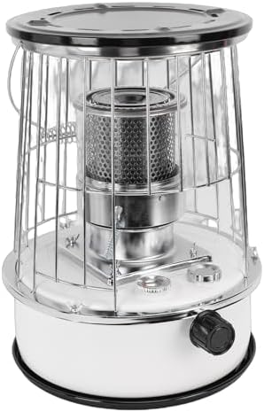 Portable Kerosene Heater, 12000BTU/H, Non Electric, Anti Tipping Protection, Lightweight with Handle, Indoor and Outdoor Use