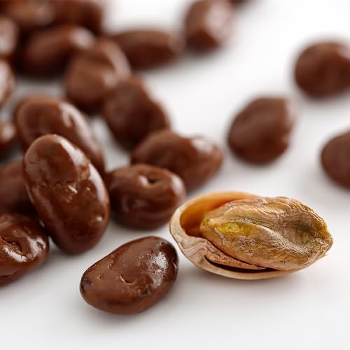 Yupik 60% Dark Chocolate Covered Almonds, 2.2 lb (35.2 oz), Kosher, Whole Nuts, Almonds Dipped in Chocolate, Crunchy & Smooth, Dark Chocolate Candy, Classic Sweet Snacks