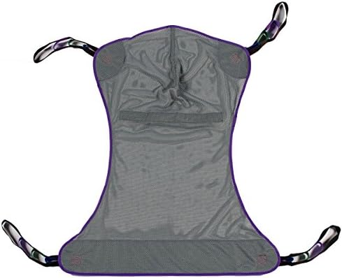Patient Aid Full Body Mesh Patient Lift Sling for Safe Transfers | 110-200 lb Capacity | Breathable Mesh Fabric | Full Body Support | Hoyer Safe Lifting for Elderly & Bariatric