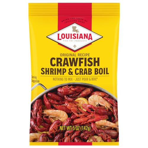 Louisiana Fish Fry Crawfish, Shrimp & Crab Boil Seasoning 5 oz