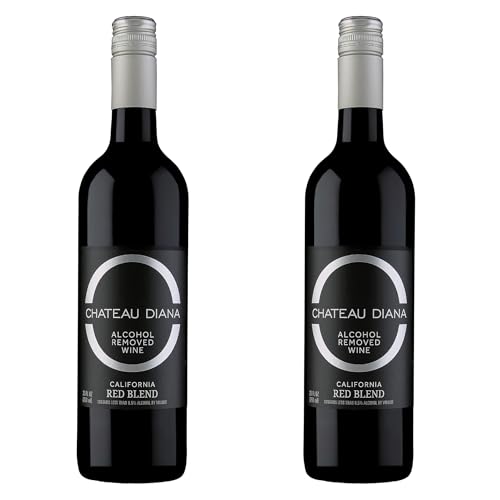 Chateau Diana Zero - Alcohol Removed California Red Wine (2x 750 ml.)