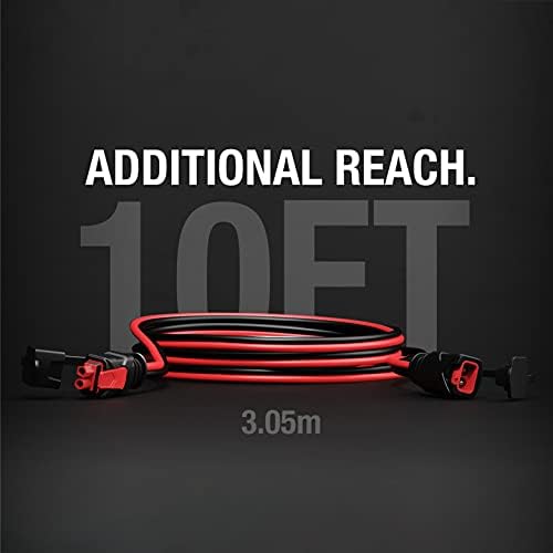 NOCO GC004 X-Connect 10-Foot Extension Cable Accessory Genius Smart Battery Chargers