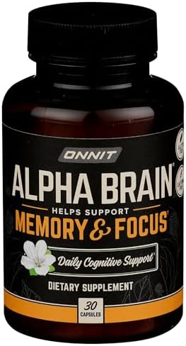Onnit Labs Alpha Brain, 30 CT