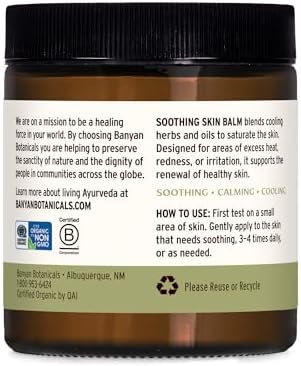 Banyan Botanicals Joint Balm – Organic Balm for Joints with Boswellia and Guggulu – for Supporting Comfortable Joints and Overall Joint Health – 4 oz – Non-GMO Sustainably Sourced Petroleum Free