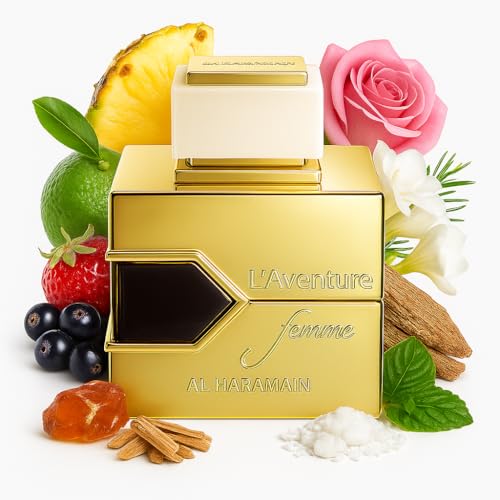 L'aventure by Al Haramain Eau De Parfum Spray 3.3 oz, Femme White