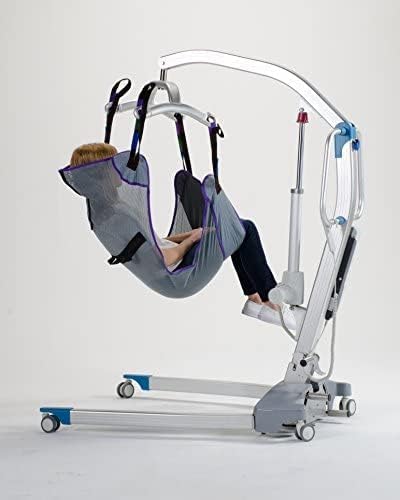 Patient Aid Full Body Mesh Patient Lift Sling for Safe Transfers | 110-200 lb Capacity | Breathable Mesh Fabric | Full Body Support | Hoyer Safe Lifting for Elderly & Bariatric
