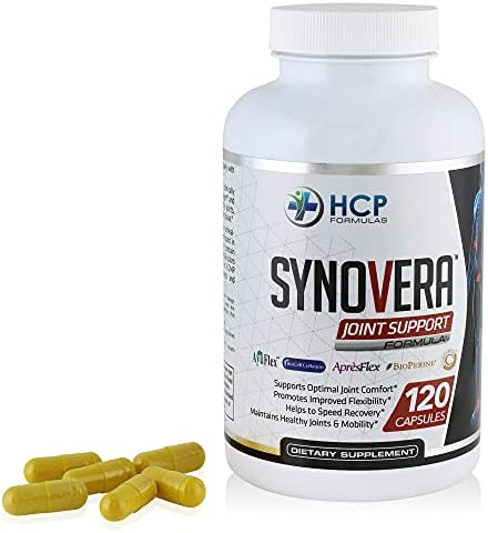 Synovera - Joint Support Complex with Turmeric Extract & Collagen - Mobility & Flexibility - Healthy Joints, Tendon, Ligament