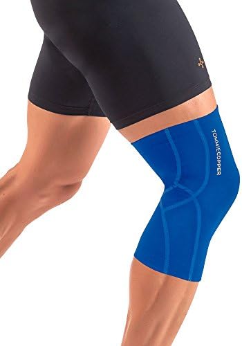 Tommie Copper Performance Compression Knee Sleeve l Knee Brace for Joint Support l Men and Women