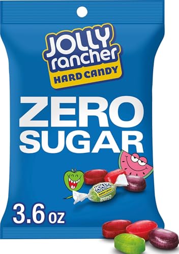 JOLLY RANCHER Zero Sugar Assorted Fruit Hard Candy Bulk Bag, 6.1 oz