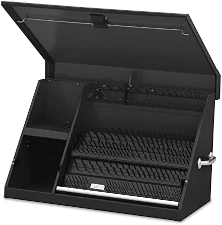 Montezuma ME300B 30-Inch Portable TRIANGLE Toolbox, Black