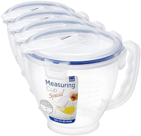 LOCK & LOCK SPECIAL Measuring Bowl with Handle 33.81-oz / 4.23-cup (1)