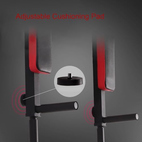 Multifunctional Wall Mounted Pull Up Bar, Chin Up Bar,Dip Station