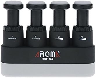 Finger Strengthener, 4 Tension Adjustable Hand Grip Exerciser Ergonomic Silicone Trainer for Guitar, Piano, Trigger Finger Training