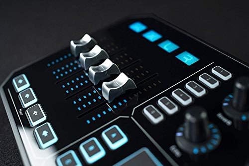 TC-Helicon GoXLR Revolutionary Online Broadcaster Platform with 4-Channel Mixer, Motorized Faders, Sound Board and Vocal Effects