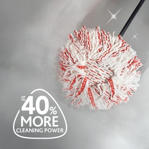 O-Cedar EasyWring Spin Mop Microfiber Refill (Pack of 4)