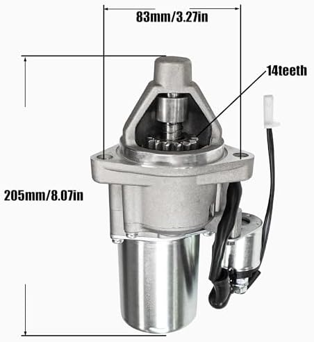 Starter Motor for Predator 9500 Watt Super Quiet Inverter Generator 57080