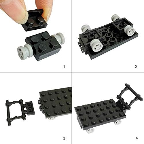 Plating Gold Bars Sliver Bars Brick Blocks Toy Treasure Set for Mini Figures Compatible Major Brands