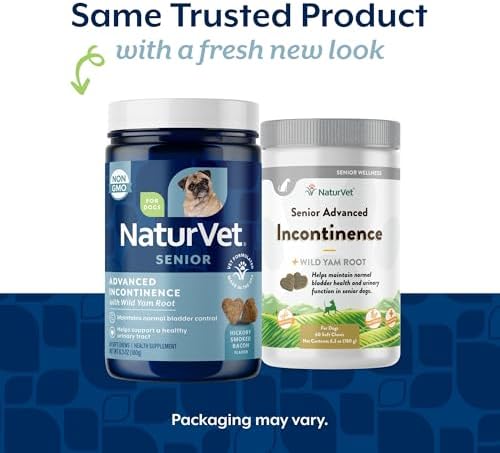 NaturVet Senior Advanced Incontinence Dog Supplement - 60 Ct
