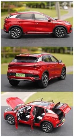 Scale Diecast Metal Model Toy 1 18 for BYD ATTO 3 Alloy SUV Classic Model Car Collectible Display Piece for Display or Collectible