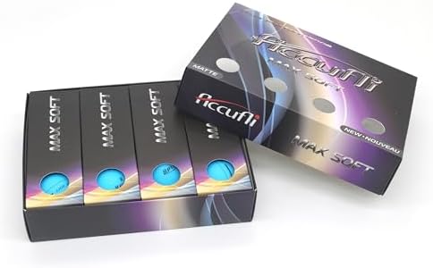 ACCUFLI Max Soft Matte Golf Balls