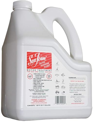 Sea Foam - SF000128 - Sea Foam - SF000128 - Seafoam Fuel System Cleaner: Motor Treatment, Fuel System Cleaner, 1 gal