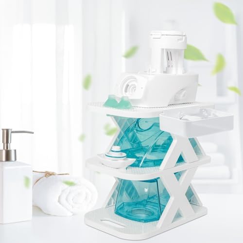 Countertop Caddy 3-Tier Storage Compatible with Navage Nasal Irrigation System