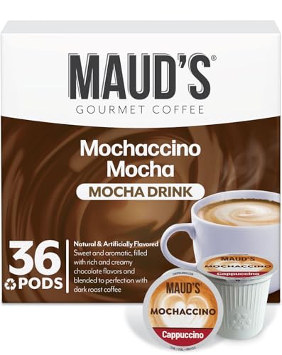 Maud's Mocha Cappuccino Coffee Pods, 50ct