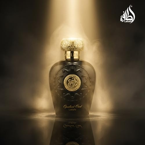 Lattafa Opulent Oud for Unisex Eau de Parfum Spray, 3.4 Ounce