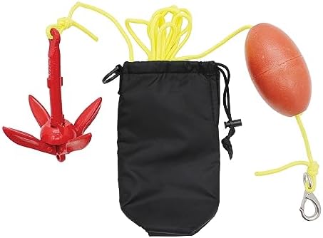 Extreme Max 3006.6782 BoatTector Complete Grapnel Anchor Kit for Paddleboard, SUP, Small Kayaks, Inflatables