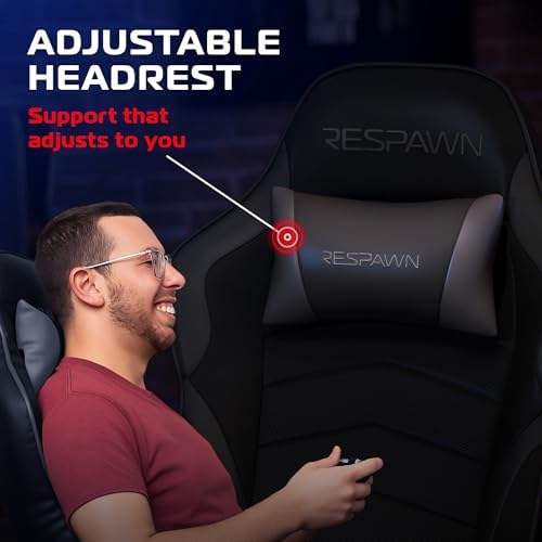 Respawn 900 Gaming Recliner Chair with Footrest, Cup Holder and Swivel