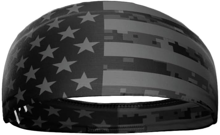 40+ Designs! Unisex Headband/Sweatband. Best for Sports, Fitness, Working Out, Yoga. Tapered Design