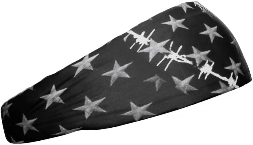 40+ Designs! Unisex Headband/Sweatband. Best for Sports, Fitness, Working Out, Yoga. Tapered Design