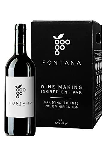 Fontana French Cabernet Sauvignon Wine Making Kit | 6 Gallon Wine Kit