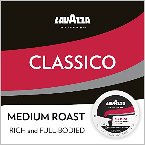 Lavazza Espresso, Single-Serve Keurig K-Cup Pods, Medium Roast Coffee, 32-Count Box