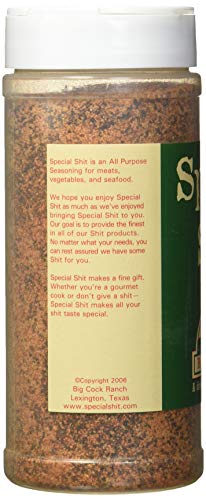 Big Cock Ranch Special Shit Premium All Purpose Seasoning (Original Version) | Gluten Free, No MSG, Original All Purpose Blend, Great For Beef, Chicken, Pork, Seafood, Vegetables, Grilling & BBQ