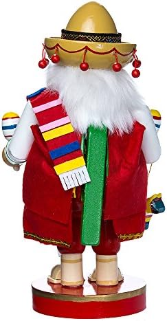 Kurt Adler 10.25-Inch Mexican Nutcracker Tablepiece - Chubby Collection