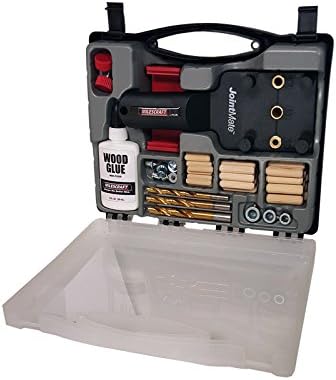 Milescraft 1309 DowelJigKit - Complete Doweling Kit with Dowel Pins and Bits