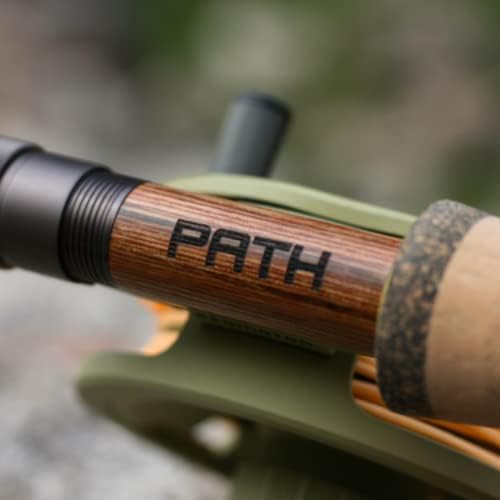 Redington Path Fly Fishing Rod with Tube, 9'0" 4 Pieces, Medium Fast Action Freshwater Fly Rod, Case Included