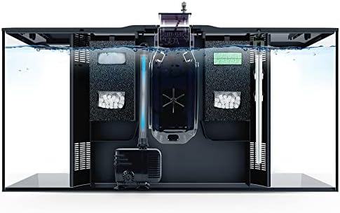 Fluval Flex 32.5 Marine Salt Water Aquarium Kit - Fish Tank for Fish, Coral & More - Comes with LED Lights