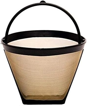 GoldTone Reusable Cup No.2 Cone Coffee Filter Permanent Coffee Plastic Filter- Size 4