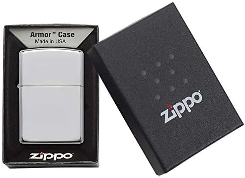 Zippo Armor High Polish Chrome Pocket Lighter