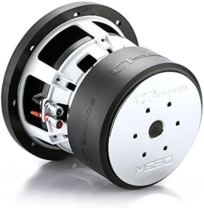 CT Sounds MESO-8-D4 1600 Watts Max 8 Inch Car Subwoofer Dual 4 Ohm